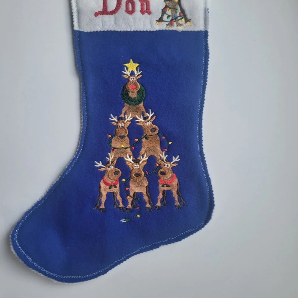 N/A festive blue